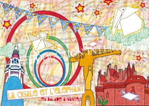 Carte postale Nantes La CigaLélée